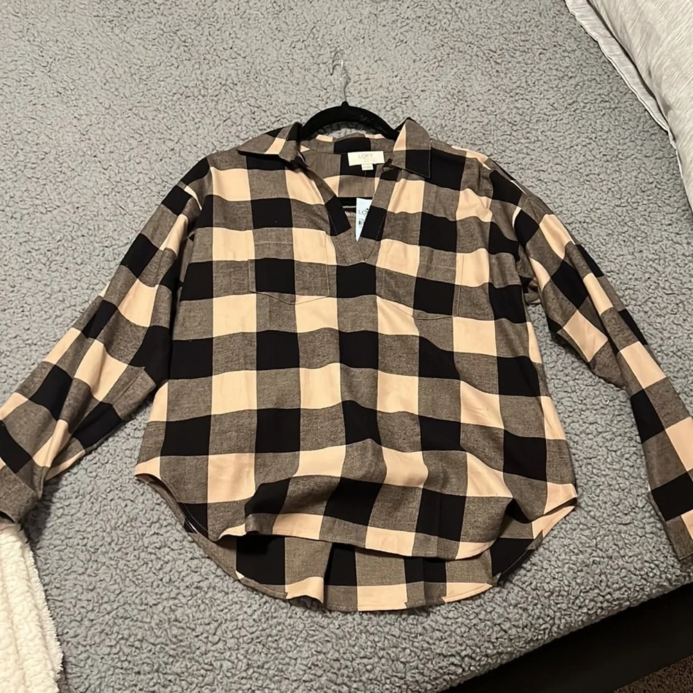 Loft checked flannel - Picture 2 of 4